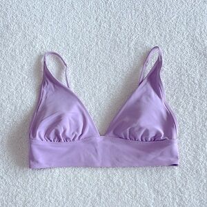 Aerie triangle swim top